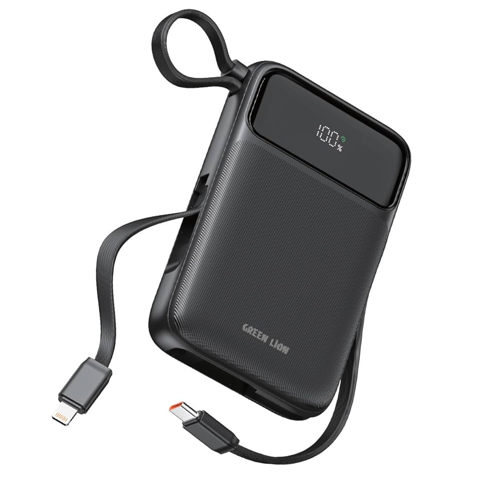 Green Luzern 20000mAh Magsafe Powerbank – پاوربانک مگ‌سیف قدرتمند و سبک