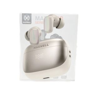 ایرپاد بلوتوثی Maxwell Maxbuds با طراحی ارگونومیک و سبک