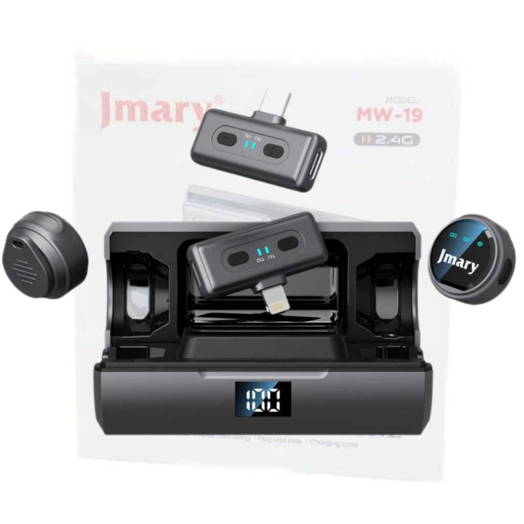 میکروفون بی‌سیم سکه‌ای Jmary MW-19